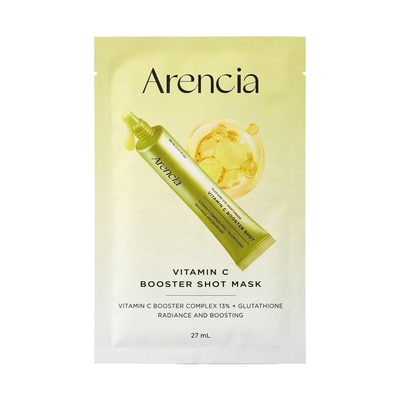 Arencia Vitamin C Booster Shot Mask 27ml (1 hoja)