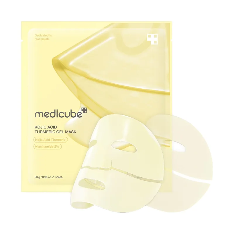 Medicube Kojic Acid Turmeric Brightening Gel Mask 4x28g