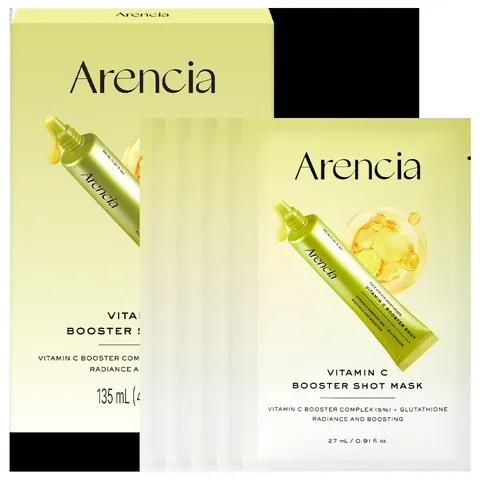 Packshot oficial de la Arencia Vitamin C Booster Shot Mask