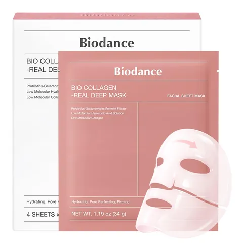 Biodance Bio Collagen Real Deep Mask 4 mascarillas