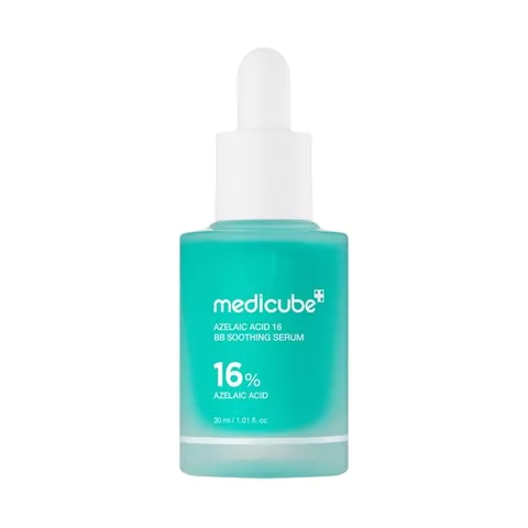 Frasco de Medicube Azelaic Acid 16 BB Soothing Serum 30ml