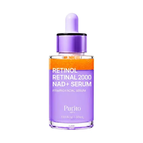 Frasco de Purito SEOUL Retinol Retinal 2000 NAD+ Serum 30ml